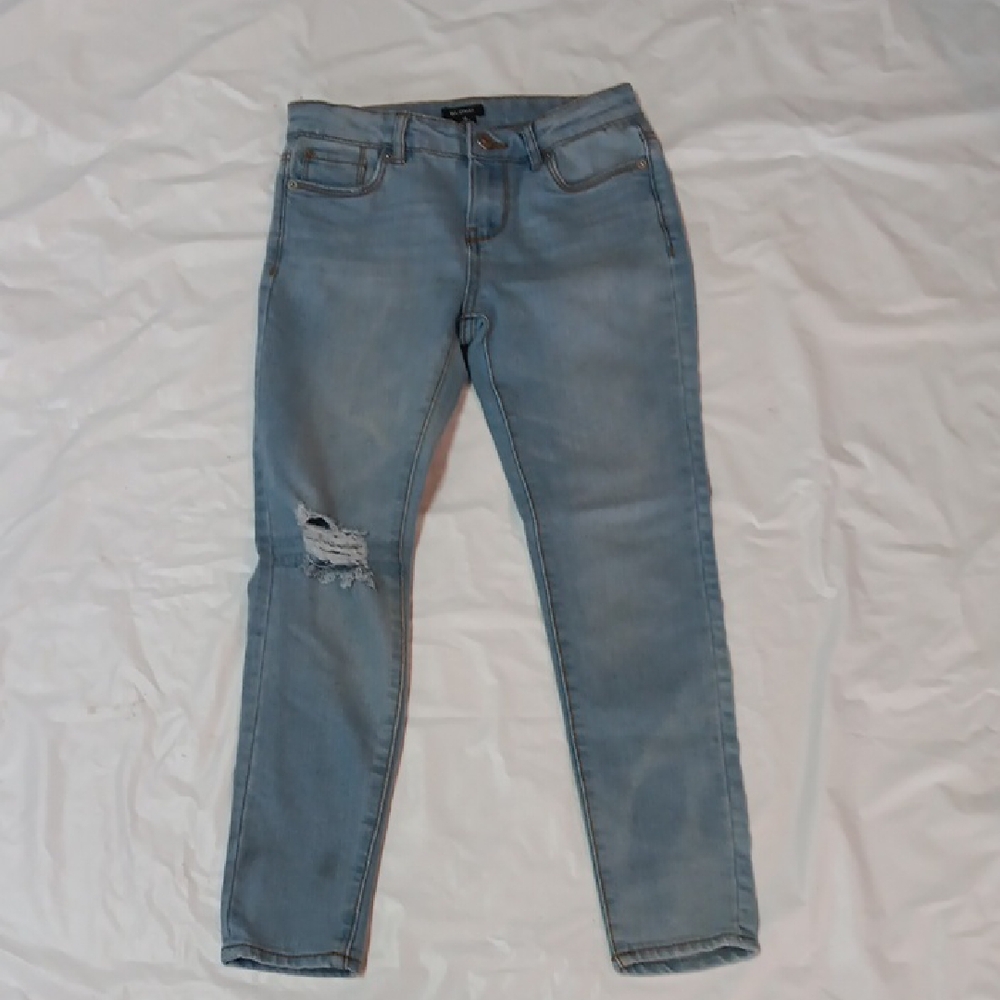 Hudson Jeans Kids Light Blue Distressed Jeans - Picture 1 of 14